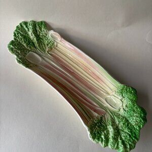 Vintage Royal Winton Rhubard Oblong Dish